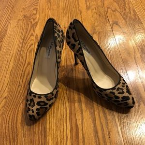 L.K. Bennett Hazel Calf Hair Pump, Leopard